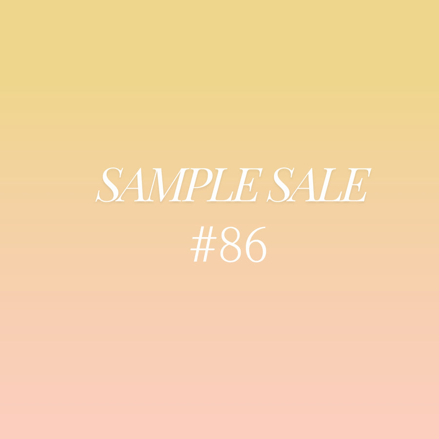 Sample Sale #86