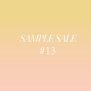 Sample Sale #13