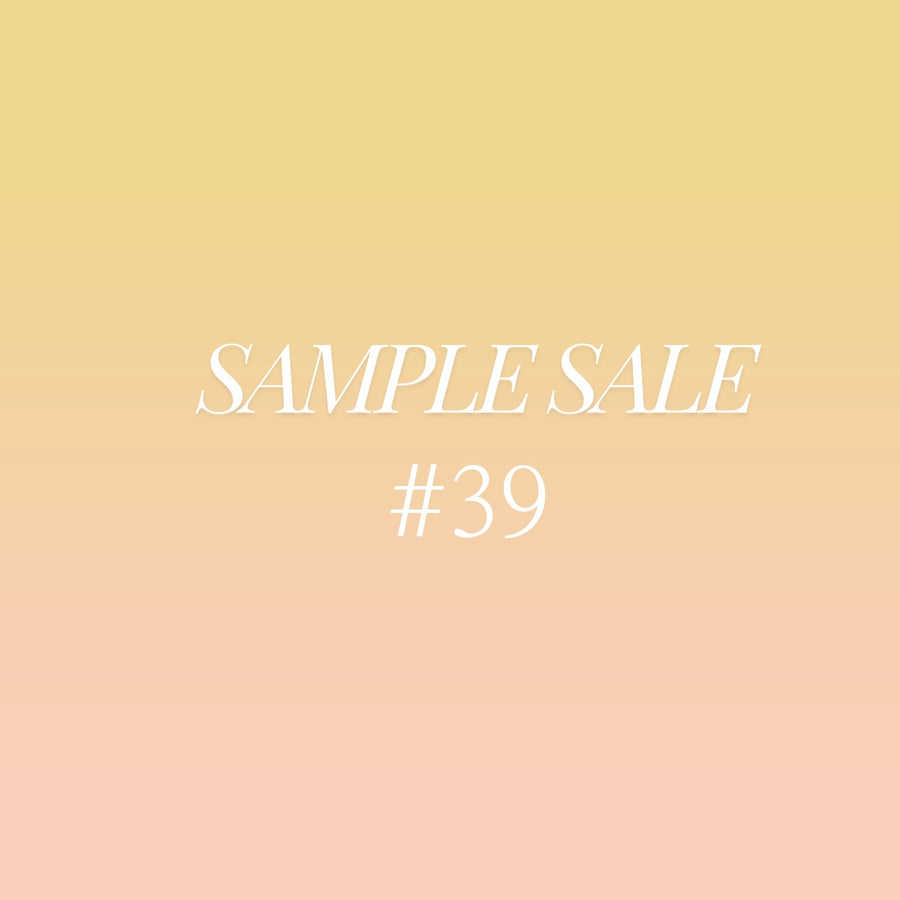 Sample Sale #39