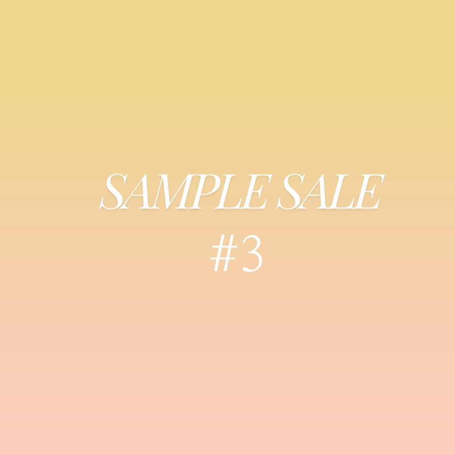 Sample Sale #3