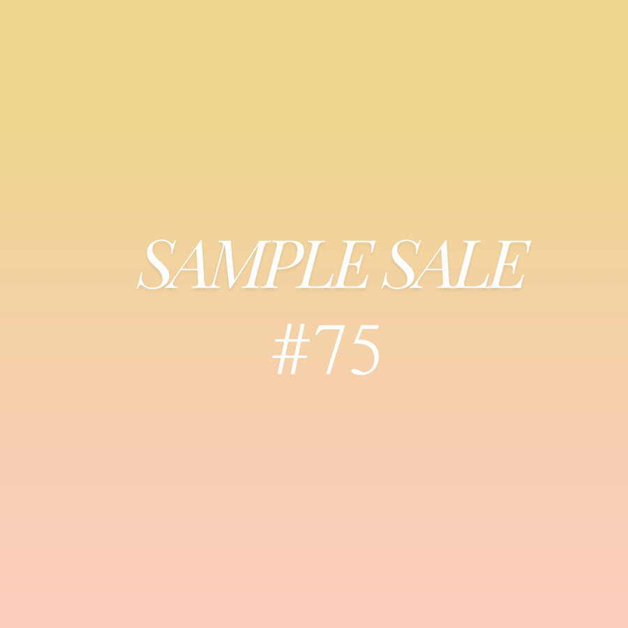 Sample Sale #75