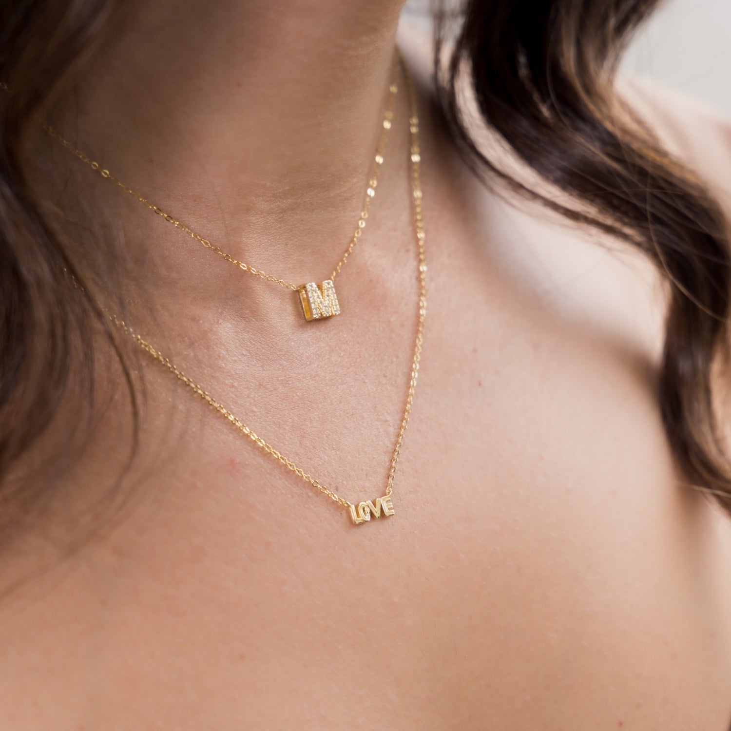 taudrey love is gold necklace