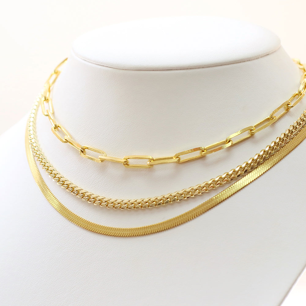 Chunky Choker Necklace Gold Cuban Link Chain Thick Necklaces Punk Jewelry  for Women and Girls (Gold cuban chain) - Walmart.com